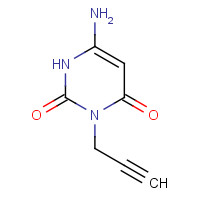 138895-22-4 6-amino-3-prop-2-ynyl-1H-pyrimidine-2,4-dione chemical structure