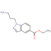 192944-62-0 ethyl 1-(3-aminopropyl)indazole-5-carboxylate chemical structure
