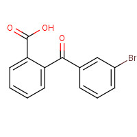 65565-11-9 2-(3-bromobenzoyl)benzoic acid chemical structure