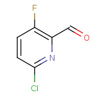 884494-77-3 6-chloro-3-fluoropyridine-2-carbaldehyde chemical structure