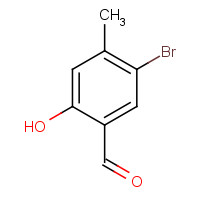 311318-63-5 5-bromo-2-hydroxy-4-methylbenzaldehyde chemical structure