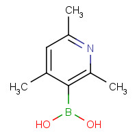 1029654-17-8 (2,4,6-trimethylpyridin-3-yl)boronic acid chemical structure