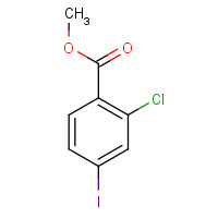 156573-32-9 methyl 2-chloro-4-iodobenzoate chemical structure