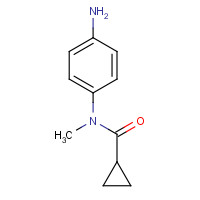 1092305-17-3 N-(4-aminophenyl)-N-methylcyclopropanecarboxamide chemical structure