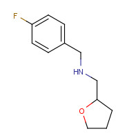 356531-65-2 N-[(4-fluorophenyl)methyl]-1-(oxolan-2-yl)methanamine chemical structure