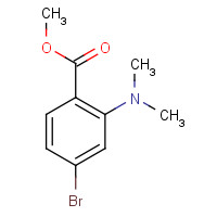 851335-25-6 methyl 4-bromo-2-(dimethylamino)benzoate chemical structure