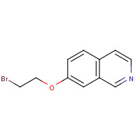 875454-45-8 7-(2-bromoethoxy)isoquinoline chemical structure