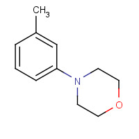 7025-91-4 4-(3-methylphenyl)morpholine chemical structure