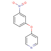 4783-89-5 4-(3-nitrophenoxy)pyridine chemical structure