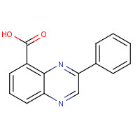 162135-93-5 3-phenylquinoxaline-5-carboxylic acid chemical structure