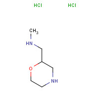 122894-43-3 N-methyl-1-morpholin-2-ylmethanamine;dihydrochloride chemical structure