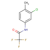 64694-83-3 N-(3-chloro-4-methylphenyl)-2,2,2-trifluoroacetamide chemical structure