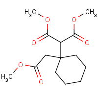 518285-32-0 dimethyl 2-[1-(2-methoxy-2-oxoethyl)cyclohexyl]propanedioate chemical structure
