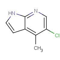 1020056-87-4 5-chloro-4-methyl-1H-pyrrolo[2,3-b]pyridine chemical structure