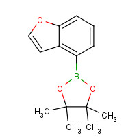 915412-92-9 2-(1-benzofuran-4-yl)-4,4,5,5-tetramethyl-1,3,2-dioxaborolane chemical structure
