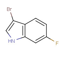 1094754-90-1 3-bromo-6-fluoro-1H-indole chemical structure