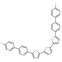 1266111-48-1 2,5-bis[5-[4-(4-fluorophenyl)phenyl]thiophen-2-yl]thiophene chemical structure