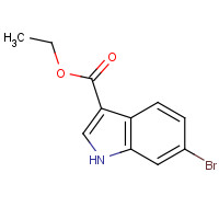 103858-55-5 ethyl 6-bromo-1H-indole-3-carboxylate chemical structure