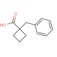 114672-02-5 1-benzylcyclobutane-1-carboxylic acid chemical structure