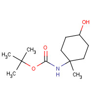 792913-83-8 tert-butyl N-(4-hydroxy-1-methylcyclohexyl)carbamate chemical structure