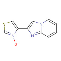 38922-73-5 4-imidazo[1,2-a]pyridin-2-yl-3-oxido-1,3-thiazol-3-ium chemical structure