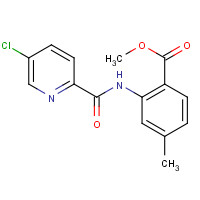 929214-89-1 methyl 2-[(5-chloropyridine-2-carbonyl)amino]-4-methylbenzoate chemical structure