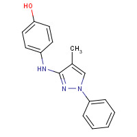 948564-21-4 4-[(4-methyl-1-phenylpyrazol-3-yl)amino]phenol chemical structure