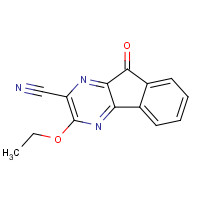 1223531-88-1 3-ethoxy-9-oxoindeno[1,2-b]pyrazine-2-carbonitrile chemical structure