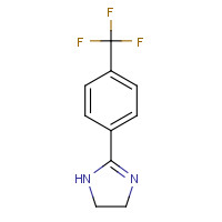 208718-17-6 2-[4-(trifluoromethyl)phenyl]-4,5-dihydro-1H-imidazole chemical structure