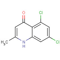 203626-49-7 5,7-dichloro-2-methyl-1H-quinolin-4-one chemical structure