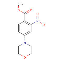 404010-97-5 methyl 4-morpholin-4-yl-2-nitrobenzoate chemical structure