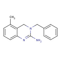 75064-08-3 3-benzyl-5-methyl-4H-quinazolin-2-amine chemical structure