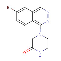 909186-64-7 4-(6-bromophthalazin-1-yl)piperazin-2-one chemical structure
