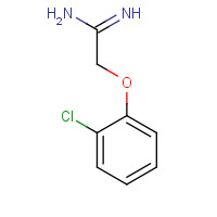 144757-44-8 2-(2-chlorophenoxy)ethanimidamide chemical structure