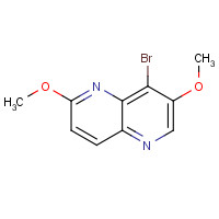 1003944-35-1 8-bromo-2,7-dimethoxy-1,5-naphthyridine chemical structure