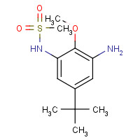 404010-35-1 N-(3-amino-5-tert-butyl-2-methoxyphenyl)methanesulfonamide chemical structure