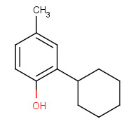 1596-09-4 2-cyclohexyl-4-methylphenol chemical structure