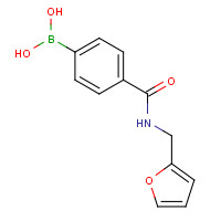 850568-18-2 [4-(furan-2-ylmethylcarbamoyl)phenyl]boronic acid chemical structure