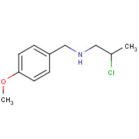 854304-10-2 2-chloro-N-[(4-methoxyphenyl)methyl]propan-1-amine chemical structure