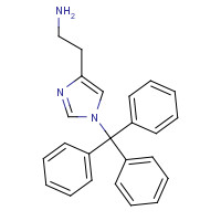 195053-92-0 2-(1-tritylimidazol-4-yl)ethanamine chemical structure
