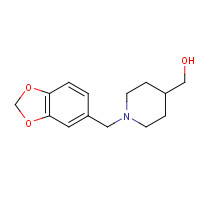 914347-60-7 [1-(1,3-benzodioxol-5-ylmethyl)piperidin-4-yl]methanol chemical structure