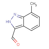 1000340-51-1 7-methyl-2H-indazole-3-carbaldehyde chemical structure