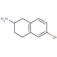 167355-41-1 6-bromo-1,2,3,4-tetrahydronaphthalen-2-amine chemical structure