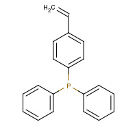 40538-11-2 (4-ethenylphenyl)-diphenylphosphane chemical structure
