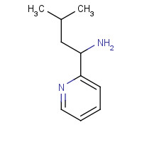825647-69-6 3-methyl-1-pyridin-2-ylbutan-1-amine chemical structure