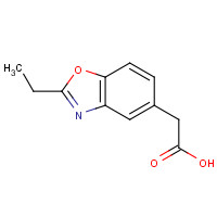 866038-38-2 2-(2-ethyl-1,3-benzoxazol-5-yl)acetic acid chemical structure