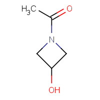 118972-96-6 1-(3-hydroxyazetidin-1-yl)ethanone chemical structure