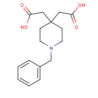 769901-73-7 2-[1-benzyl-4-(carboxymethyl)piperidin-4-yl]acetic acid chemical structure