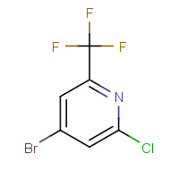 1196153-93-1 4-bromo-2-chloro-6-(trifluoromethyl)pyridine chemical structure