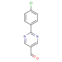 928713-84-2 2-(4-chlorophenyl)pyrimidine-5-carbaldehyde chemical structure